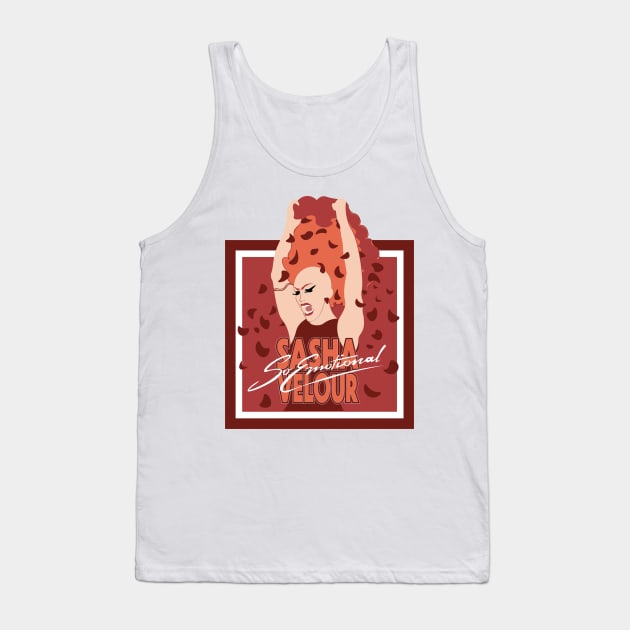 So Emotional by Sasha Tank Top by gaysondesigns